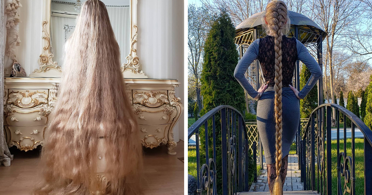 Cette Femme Qui Refuse De Se Couper Les Cheveux Depuis L Age De 5