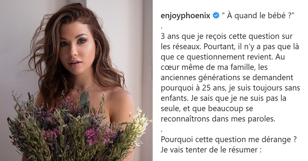 Une Femme A Le Droit De Ne Pas Vouloir D Enfant Le Message Percutant D Une Influenceuse Qui Denonce L Injonction A La Maternite Ipnoze