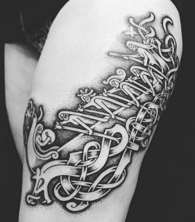 Voici Des Tatouages Vikings Qui Déchirent Ipnoze 8061