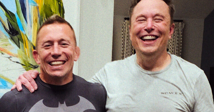 Elon Musk Sentraîne Avec Georges St Pierre Avant Son Combat Contre Mark Zuckerberg 6696